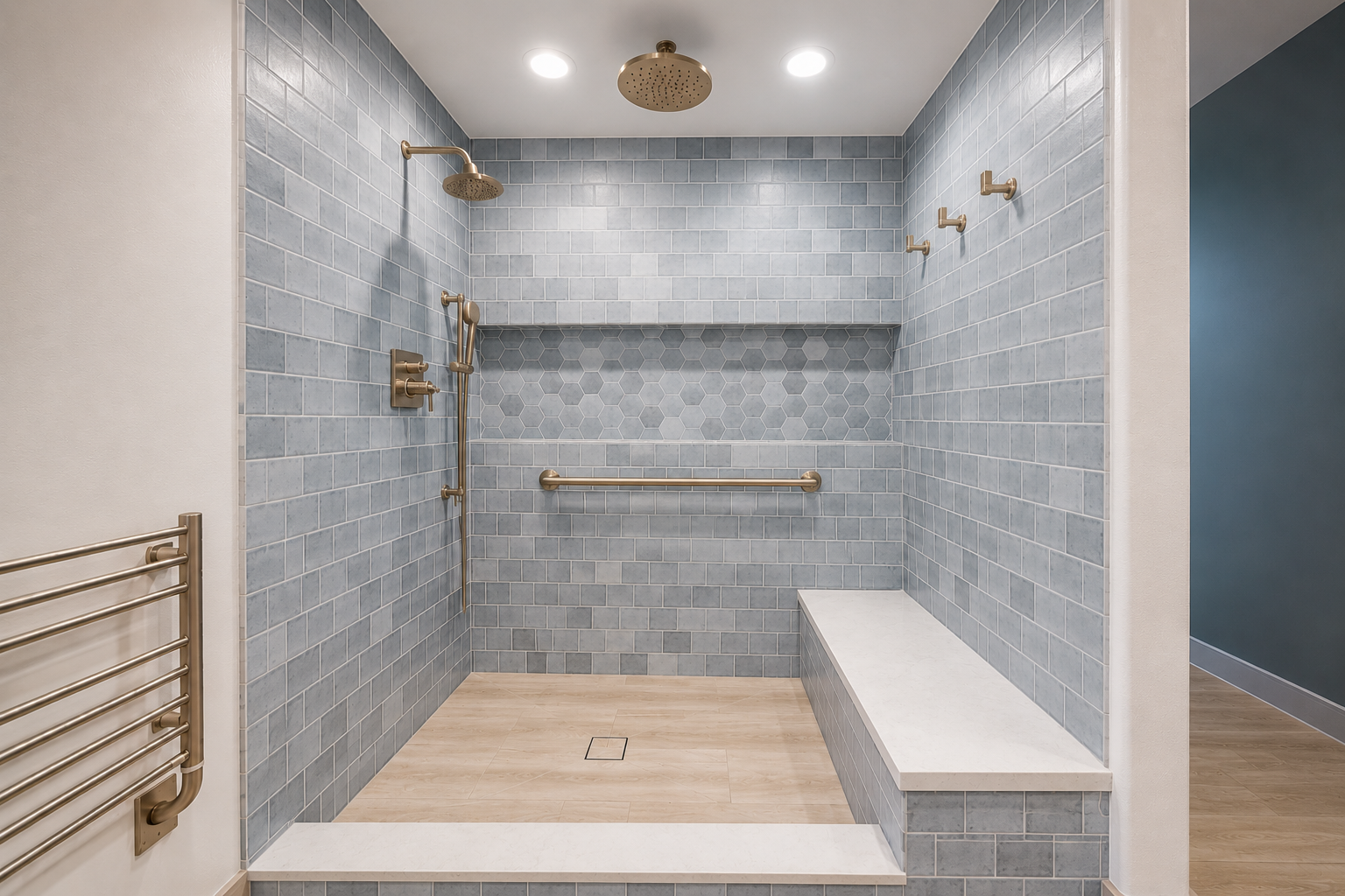 Custom shower